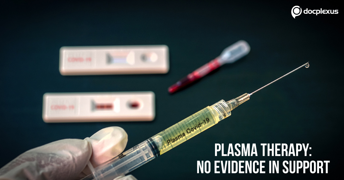 HM-  Plasma Therapy To Be Used After Trial And Research Processes