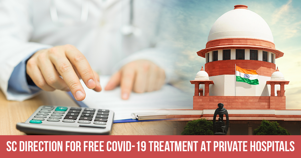 Private Hospitals Charging Exorbitantly From COVID-19 Patients: Supreme Court Seeking Centre’s Response