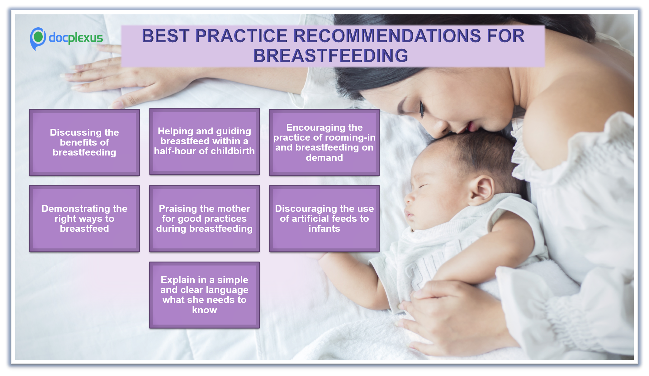 Best Practice Recommendations for Breastfeeding