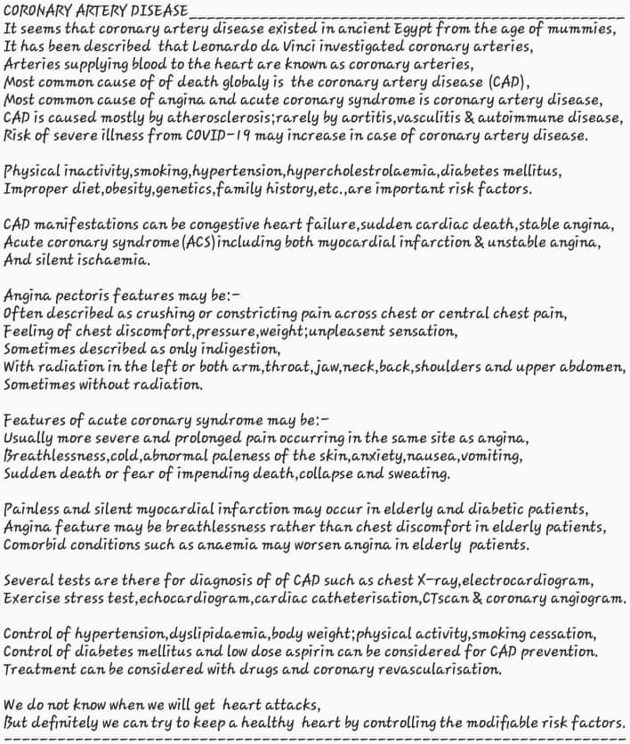 Coronary Artery Disease