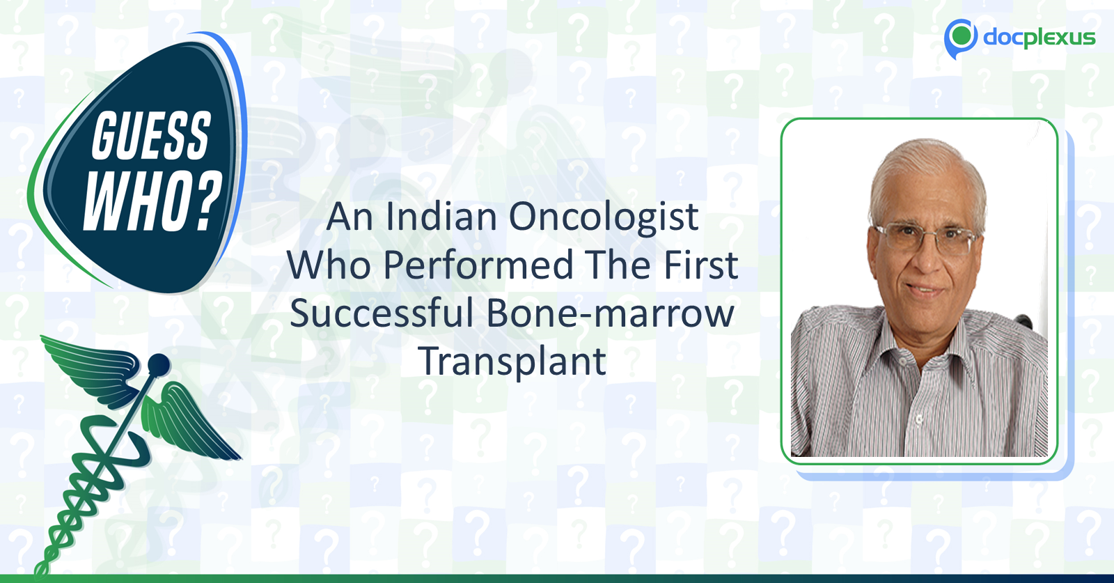Oncologist Who Performed India’s First Successful Bone-marrow Transplant