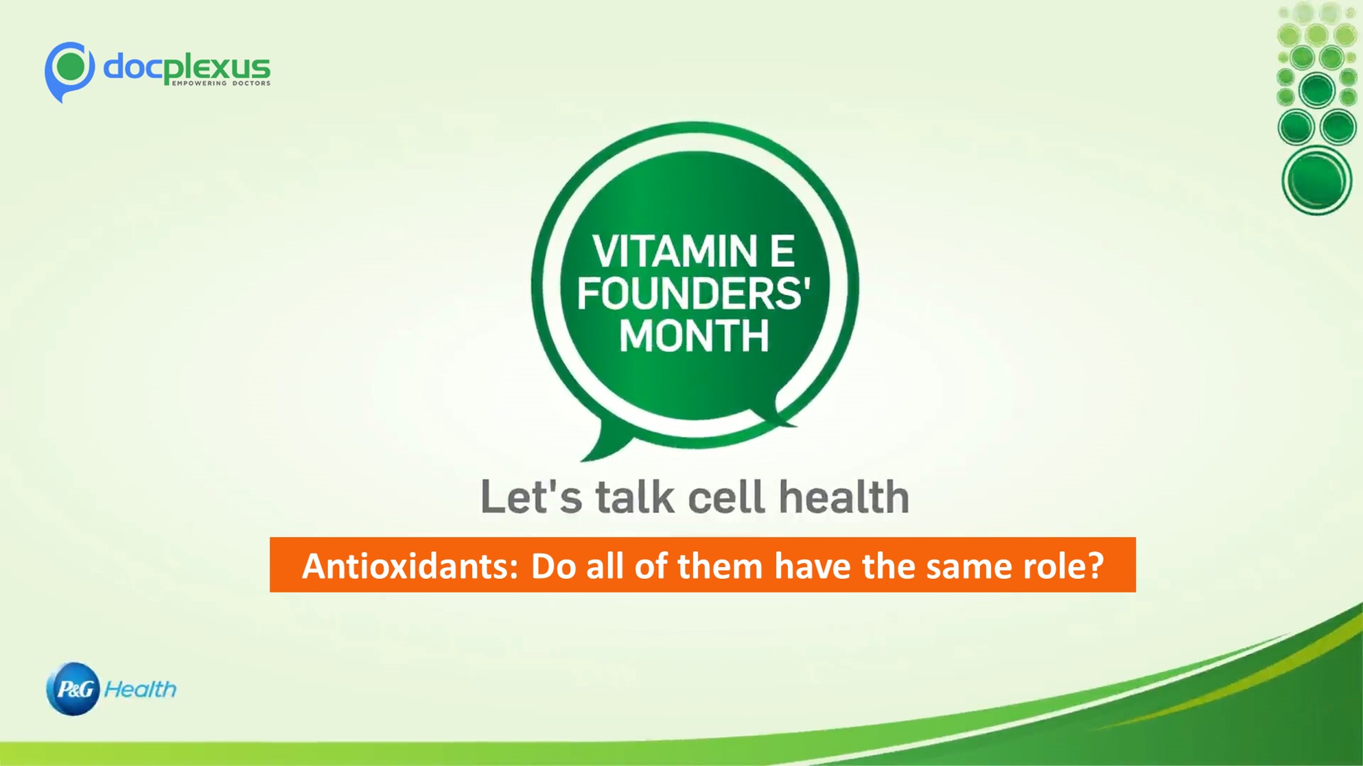 Antioxidants: Do all of them have the same role?