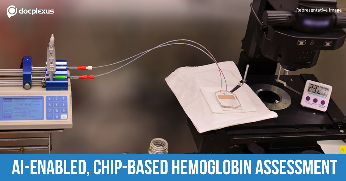 AI-enabled Microscope and Micro-fluidic Chip to Measure Hemoglobin Levels