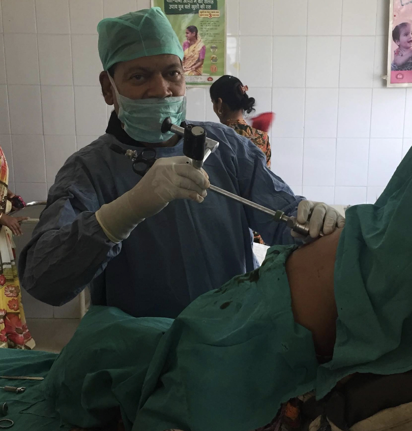 Laparoscopic Sterilization In Ladies Having H/O Cesarean Delivery
