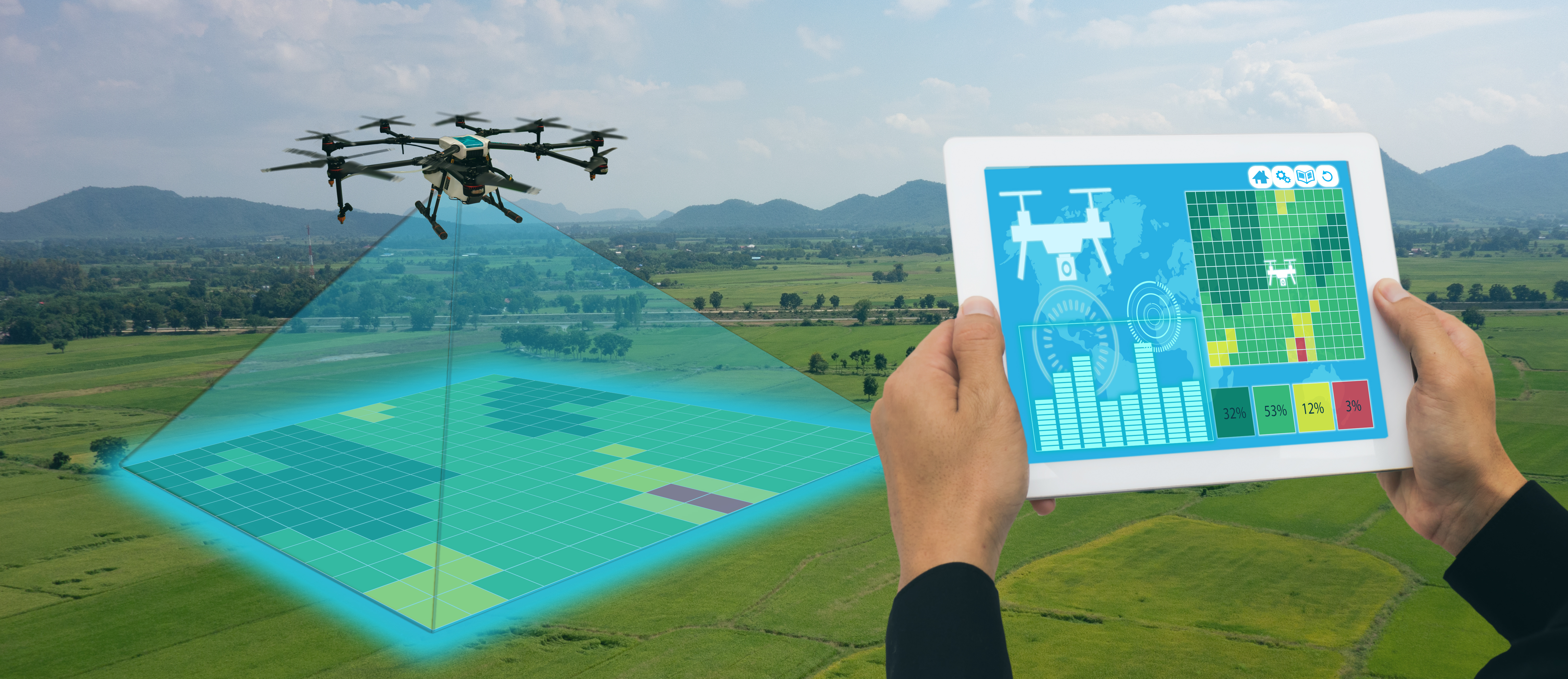 Drone-based Maps to Reach COVID-19 Patients in Rural Areas