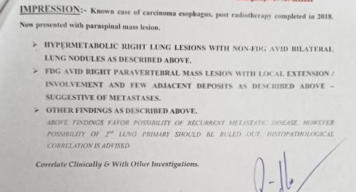 Paraspinal Tumor- What is The Probable Diagnosis?