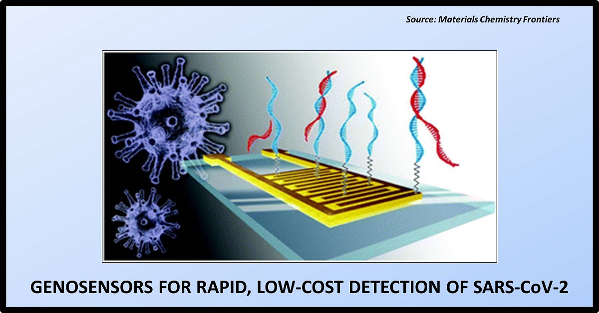 Novel Genosensors Enable Rapid, Low-Cost Detection of SARS-CoV-2