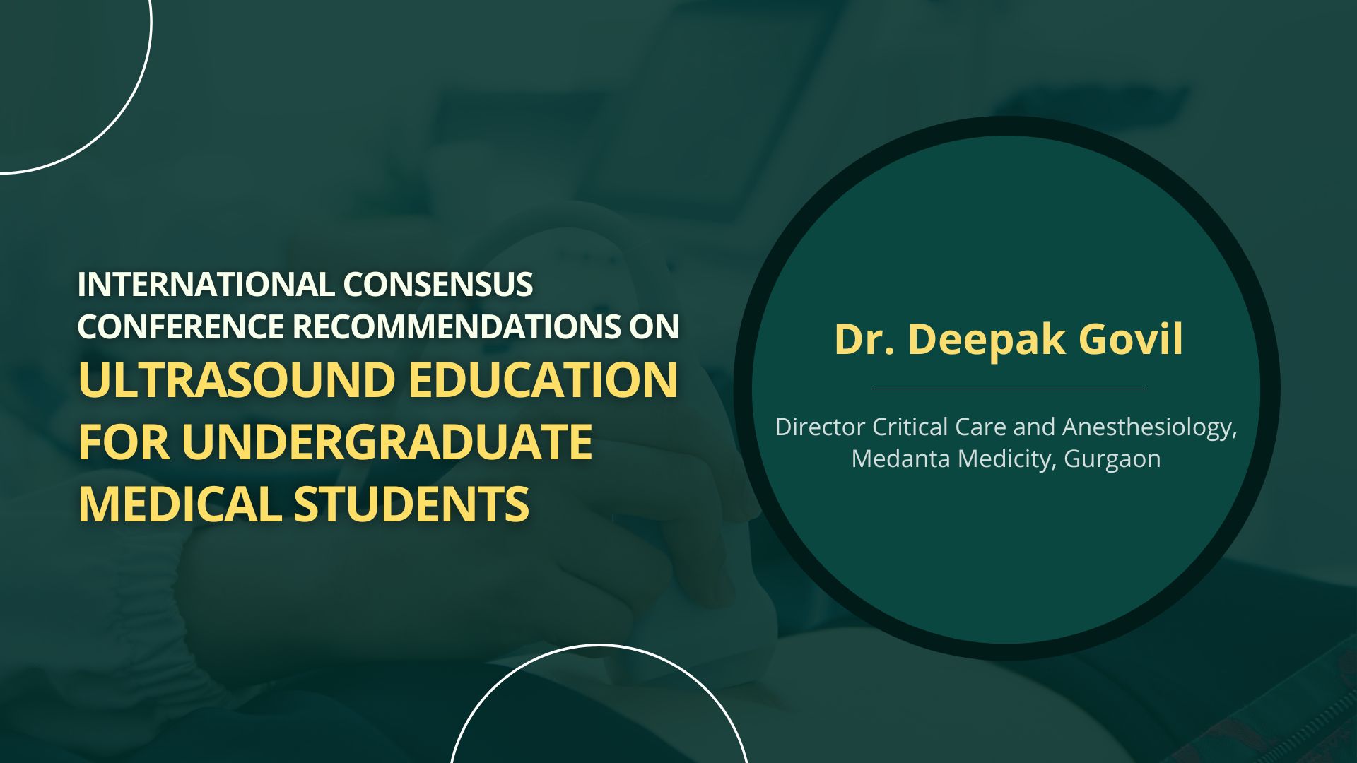 International Consensus Conference Recommendations on Ultrasound Education for Undergraduate Medical Students