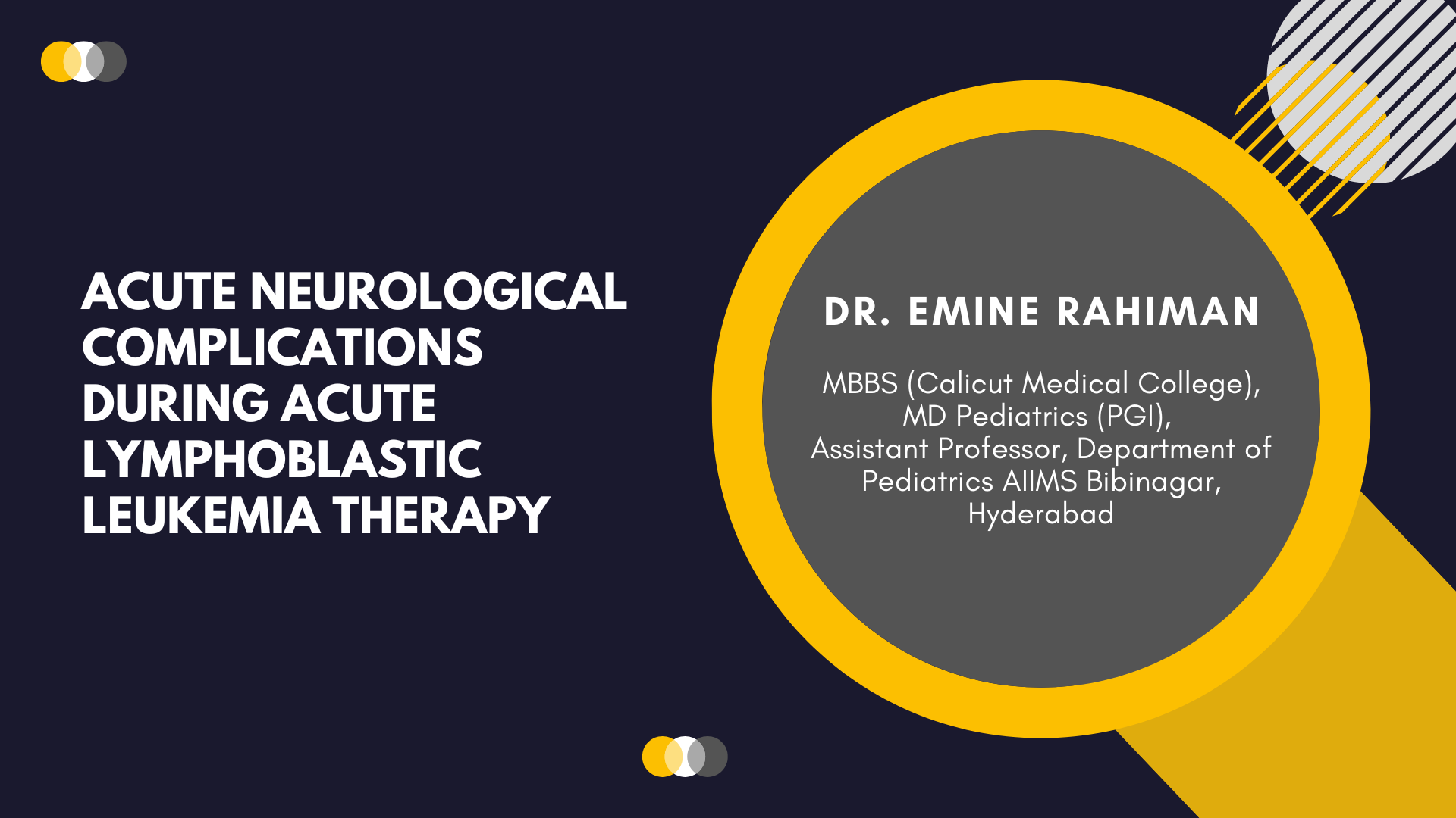 Acute Neurological Complications During Acute Lymphoblastic Leukemia Therapy