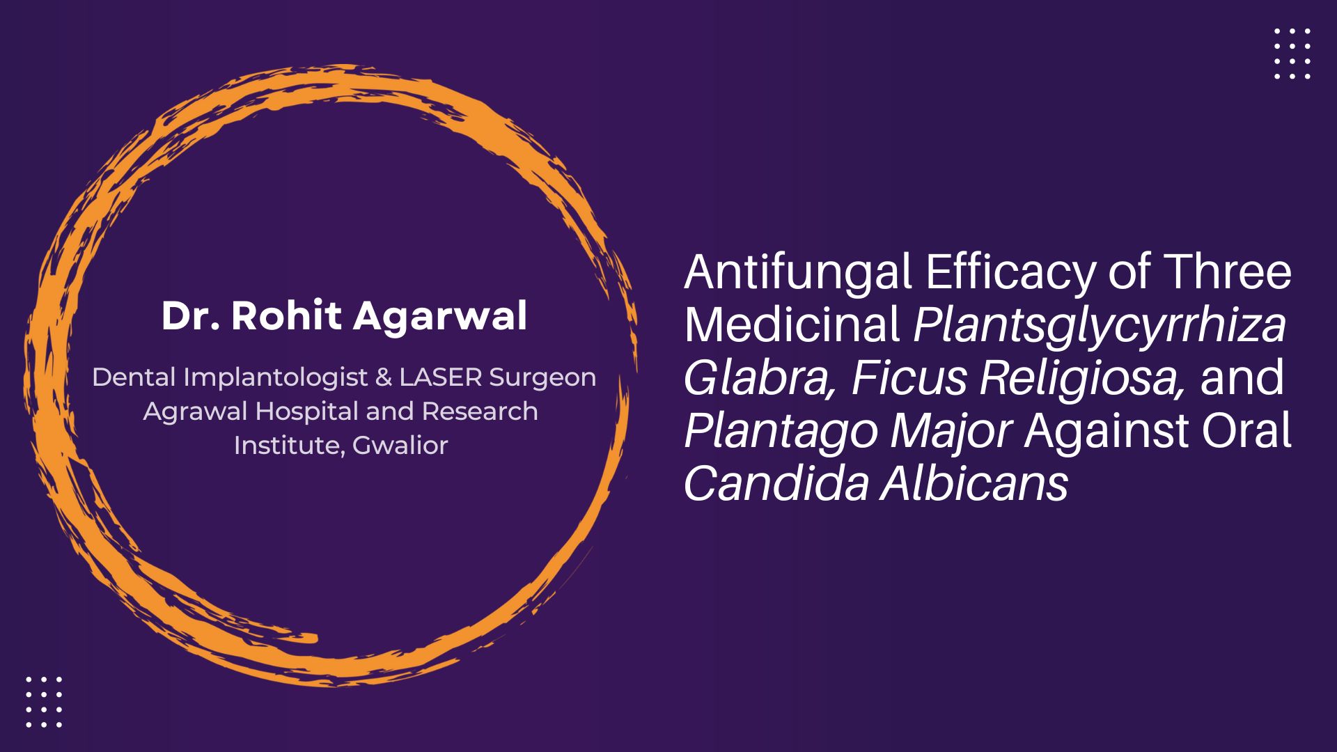 Antifungal Efficacy Of Three Medicinal Plantsglycyrrhiza Glabra, Ficus Religiosa, And Plantago Major Against Oral Candida Albicans