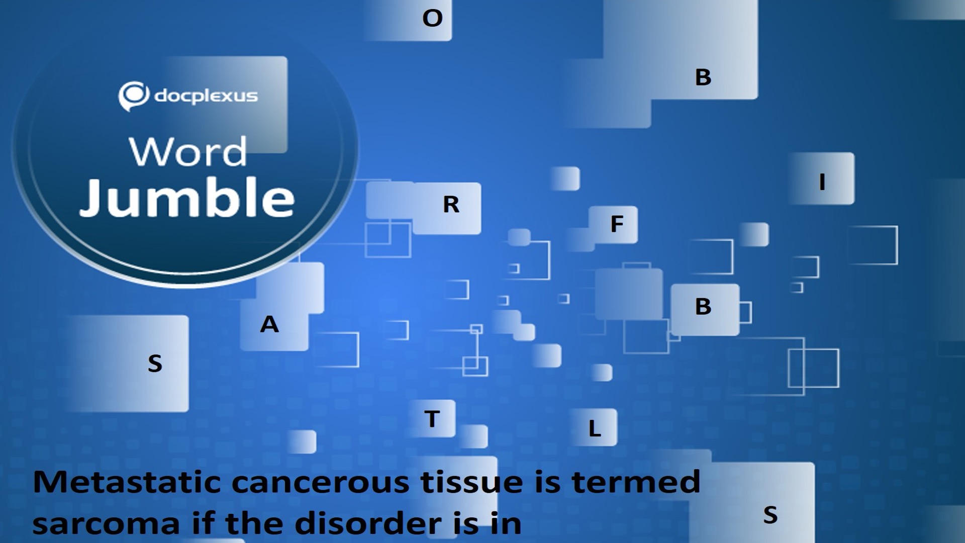 When Is Metastatic Cancerous Tissue Called Sarcoma?