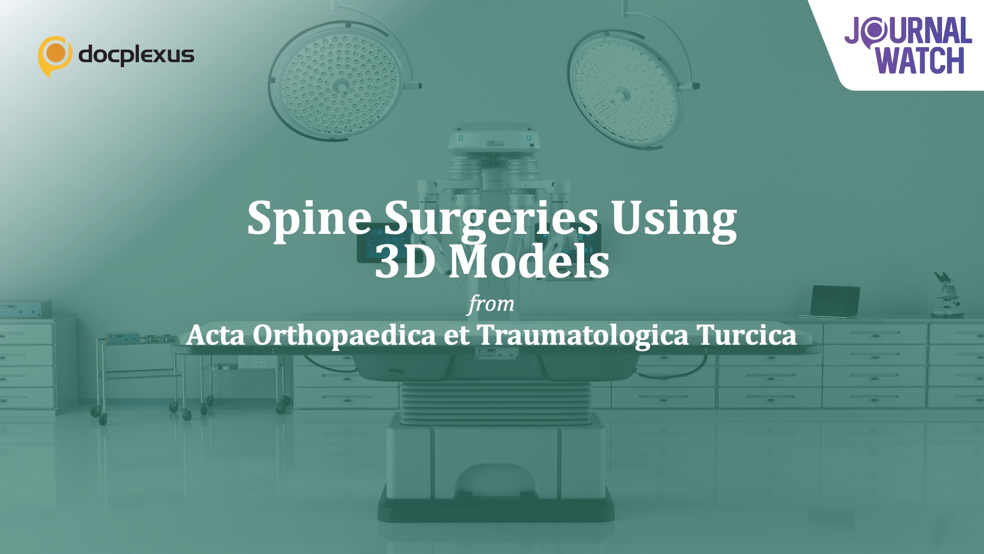 3D Model-assisted vs. Conventional Spine Surgery