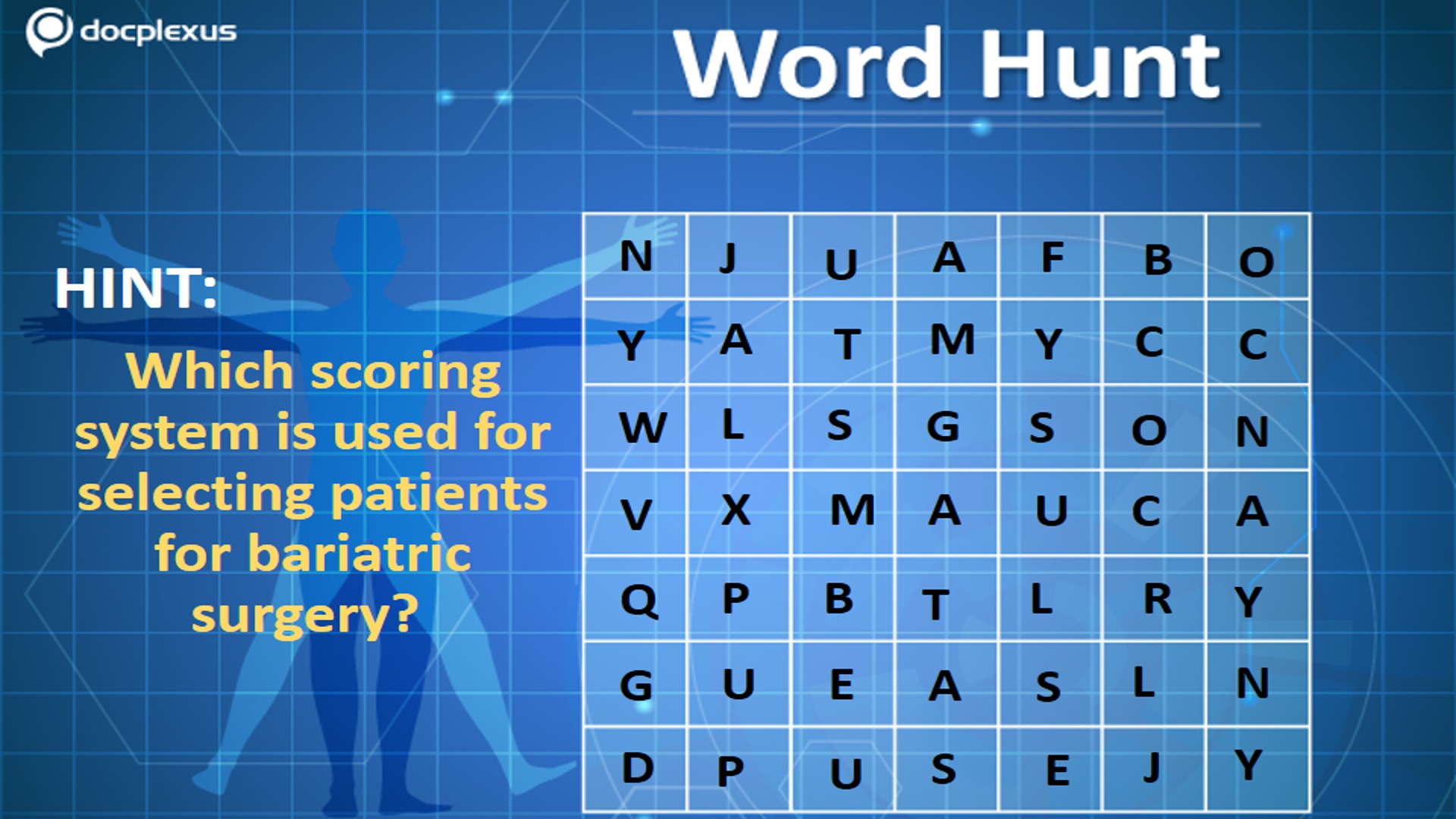 Scoring System for Bariatric Surgery