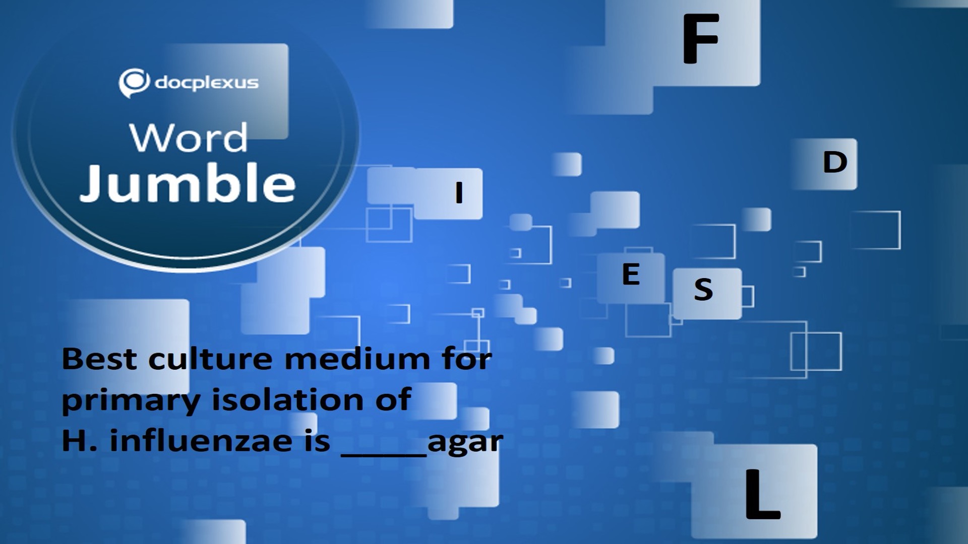 Best Culture Medium for Primary Isolation of H. Influenzae