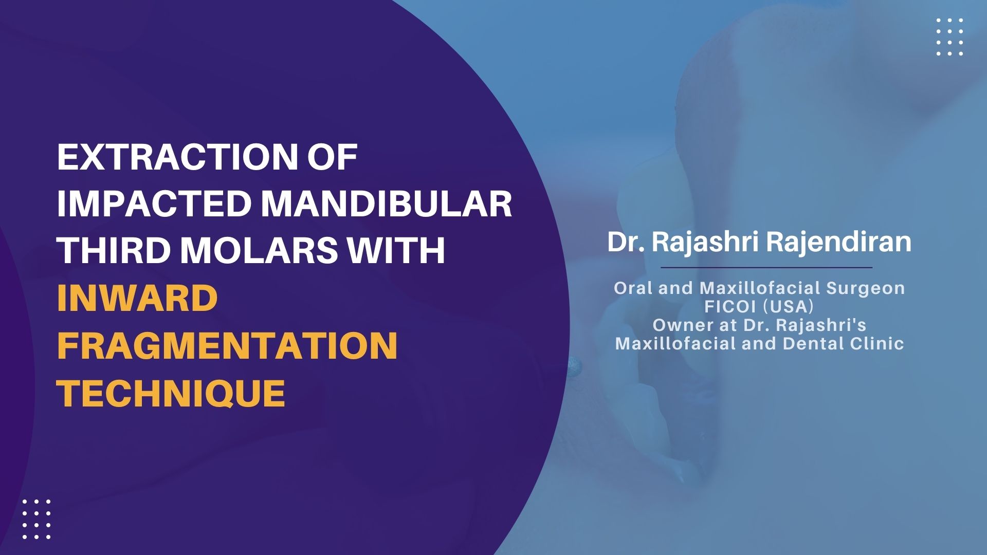 Inward Fragmentation Technique Vs Conventional Surgical Extraction of Impacted Mandibular Third Molars
