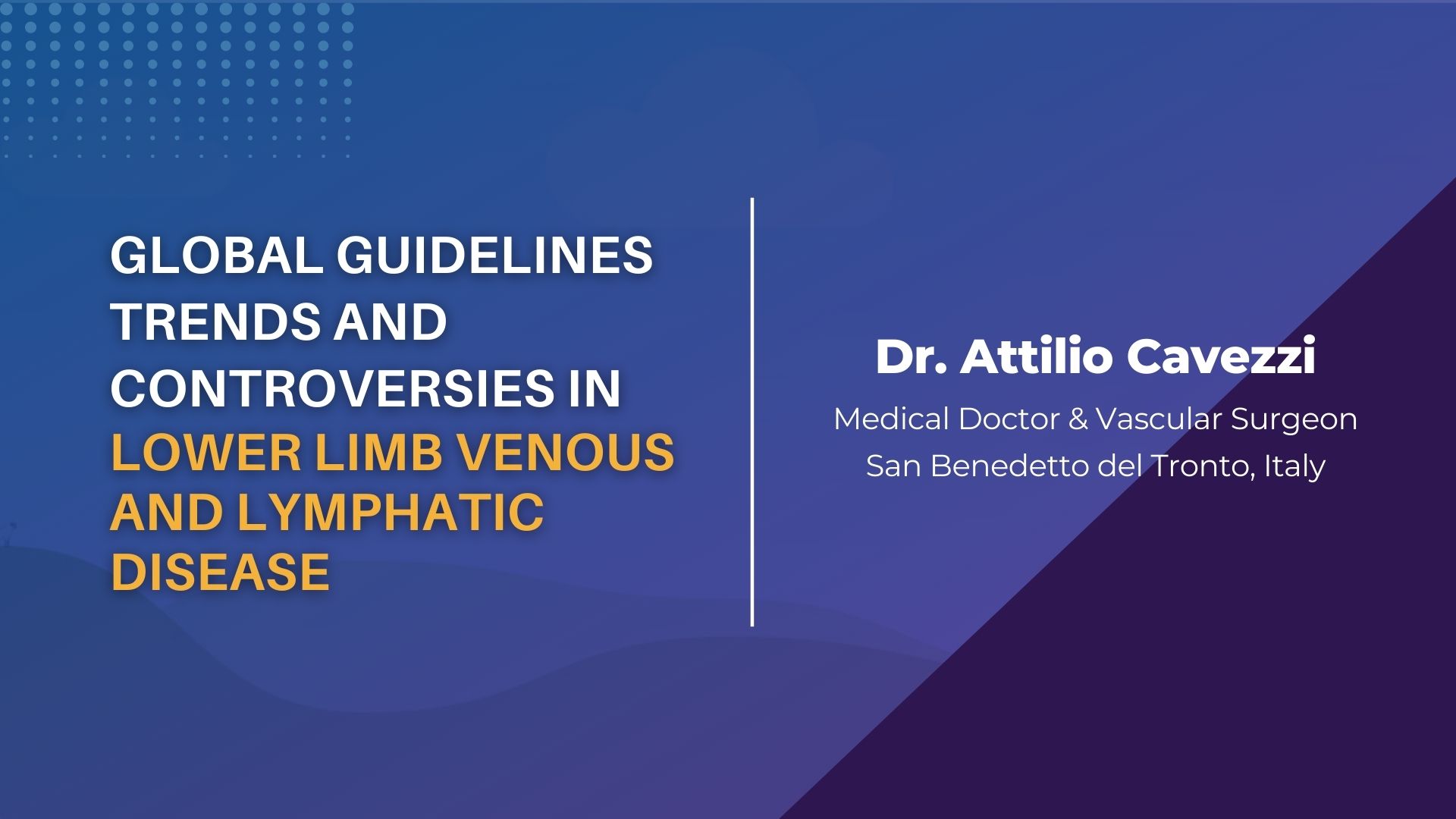 Lower Limb Venous and Lymphatic Disease: Global Guidelines Trends and Controversies