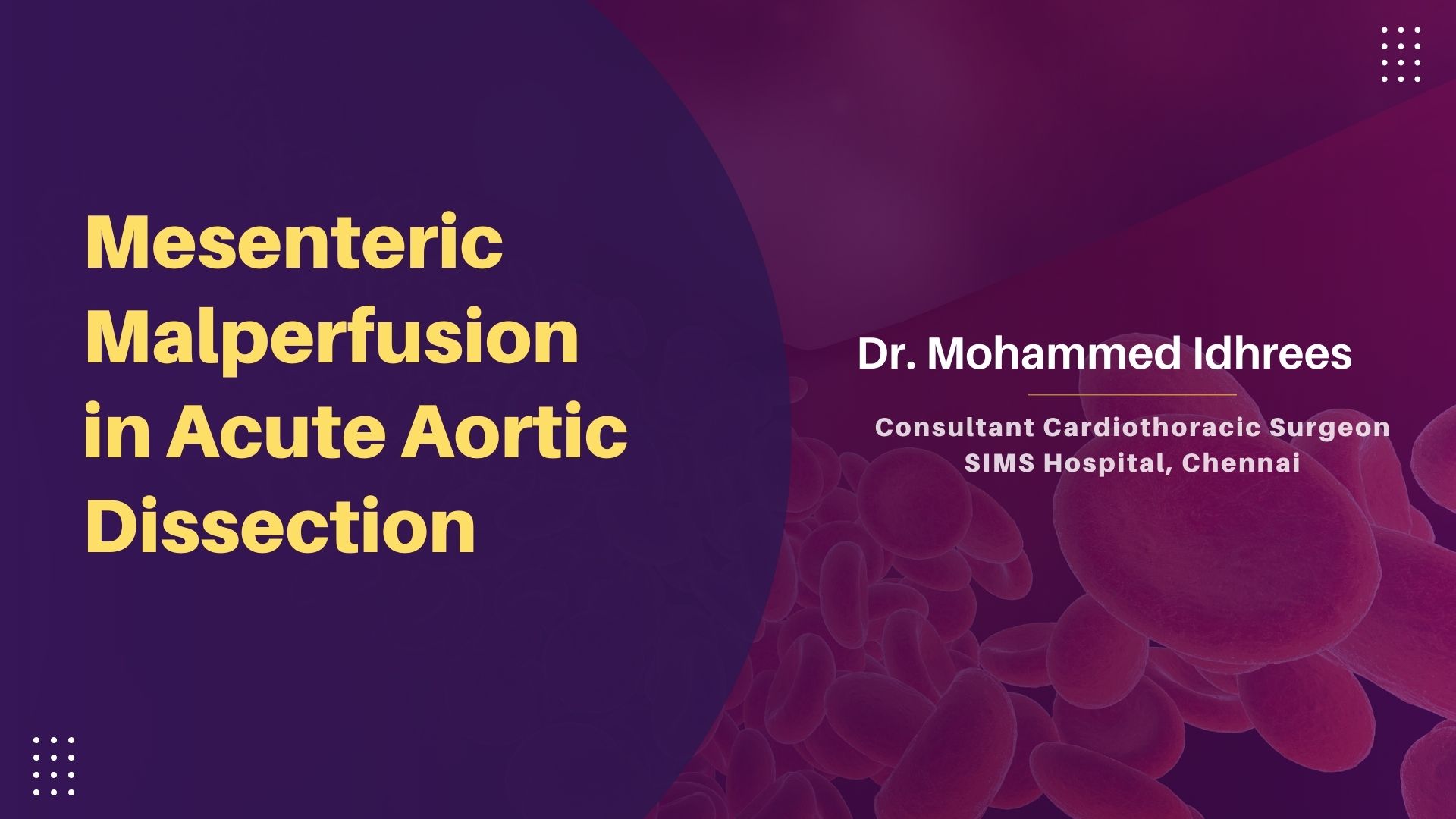 Mesenteric Malperfusion in Acute Aortic Dissection