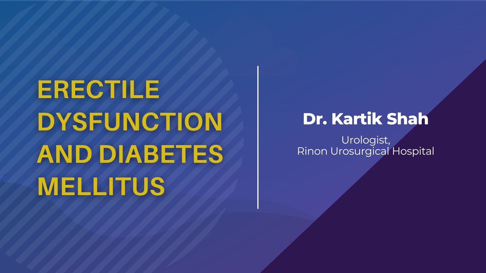 Erectile Dysfunction And Diabetes Mellitus