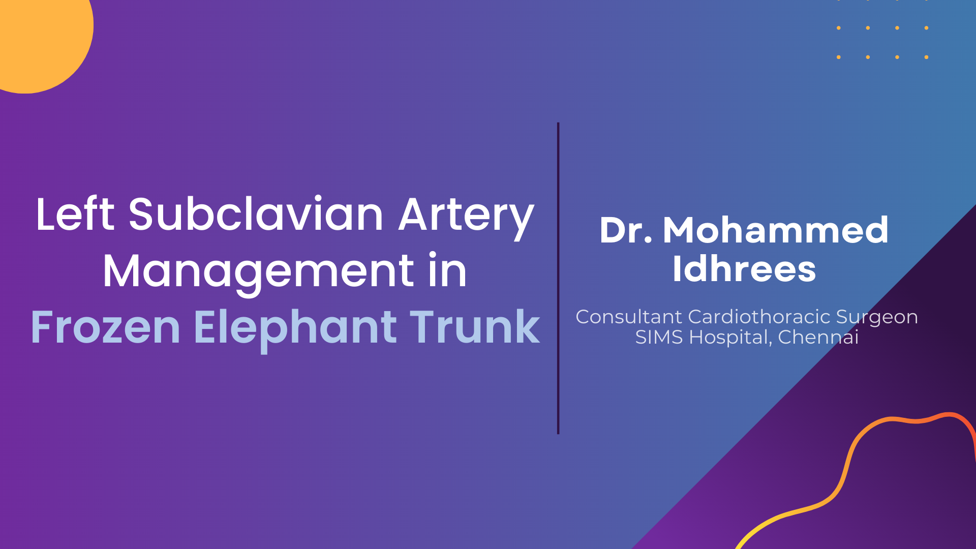 Left Subclavian Artery Management In Frozen Elephant Trunk:a Novel Technique