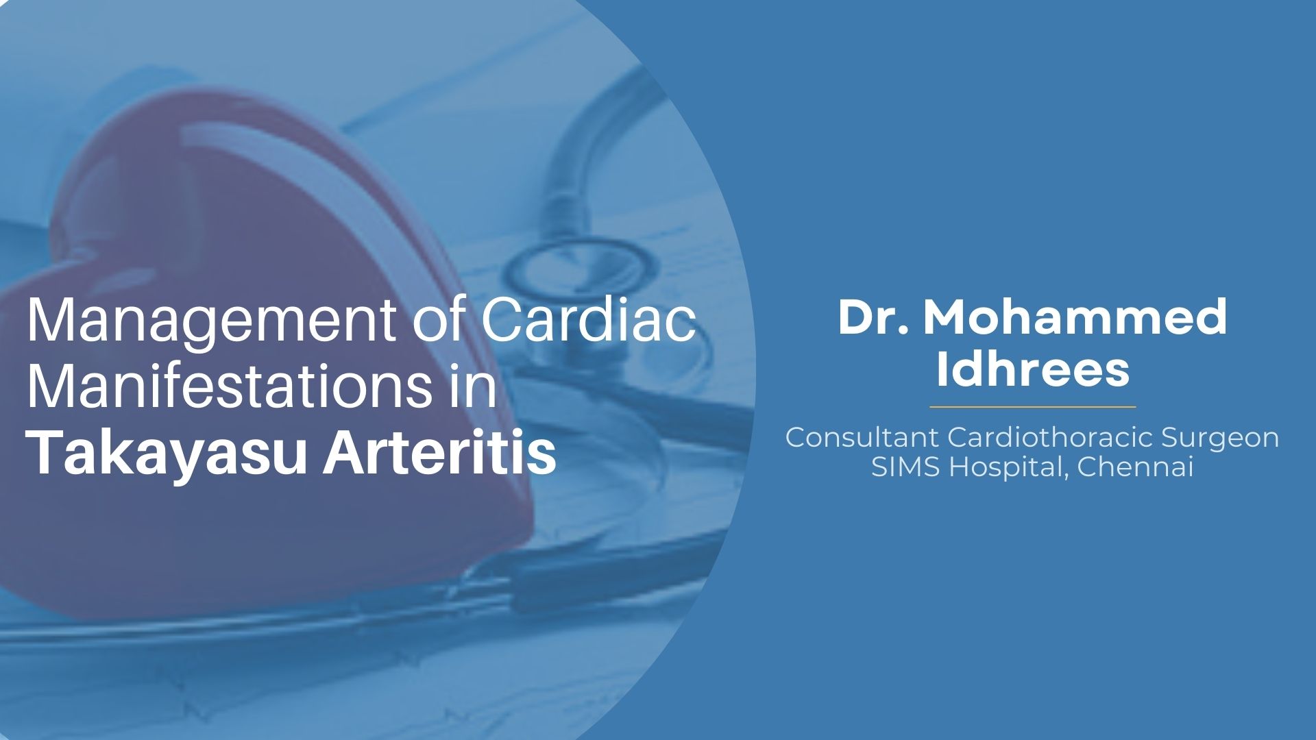 Management Of Cardiac Manifestations In Takayasu Arteritis