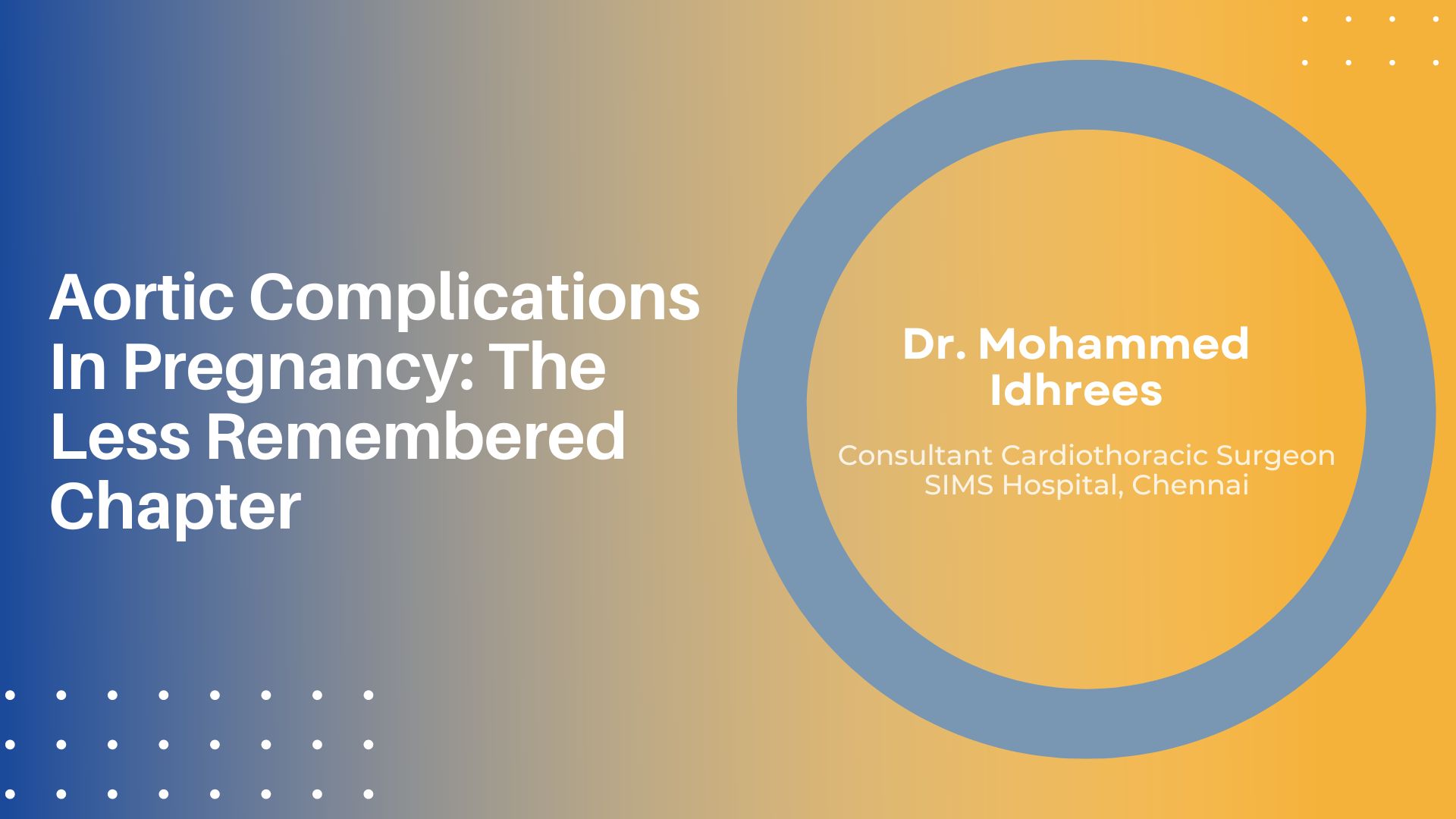 Aortic Complications In Pregnancy: The Less Remembered Chapter