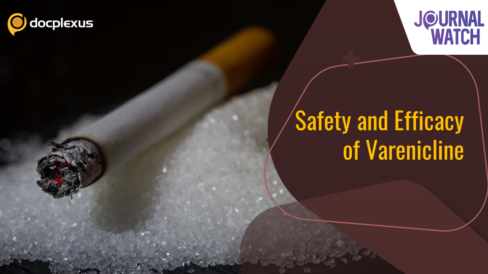 First RCT to Investigate the Efficacy and Safety of Varenicline