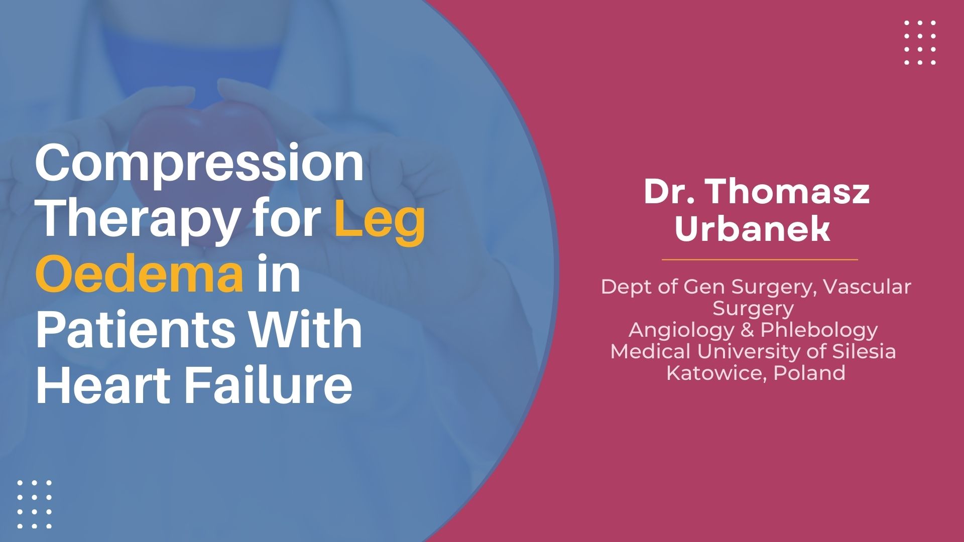 Compression Therapy For Leg Oedema In Patients With Heart Failure