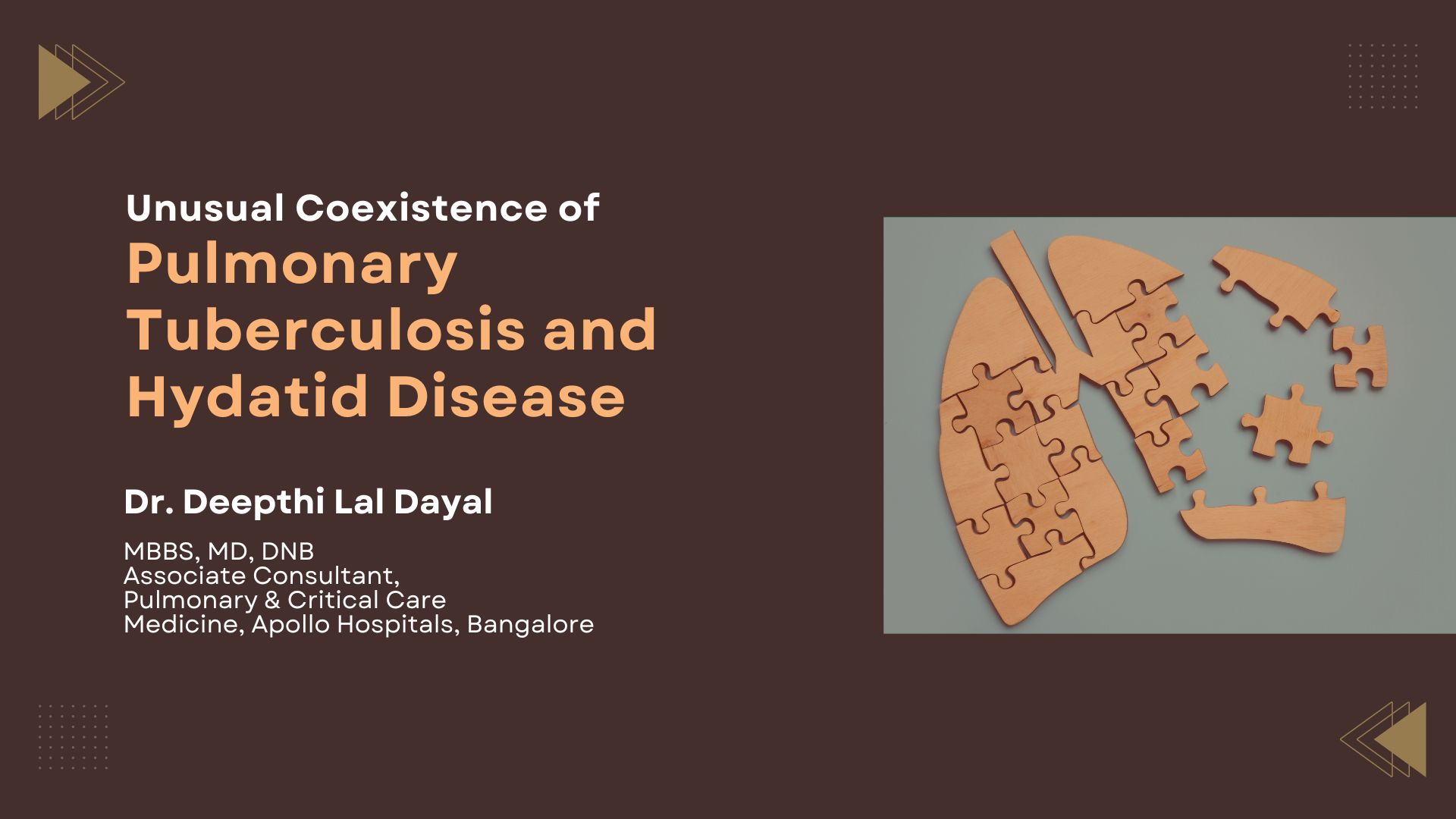 Pulmonary Tuberculosis and Hydatid Disease: Unusual Coexistence