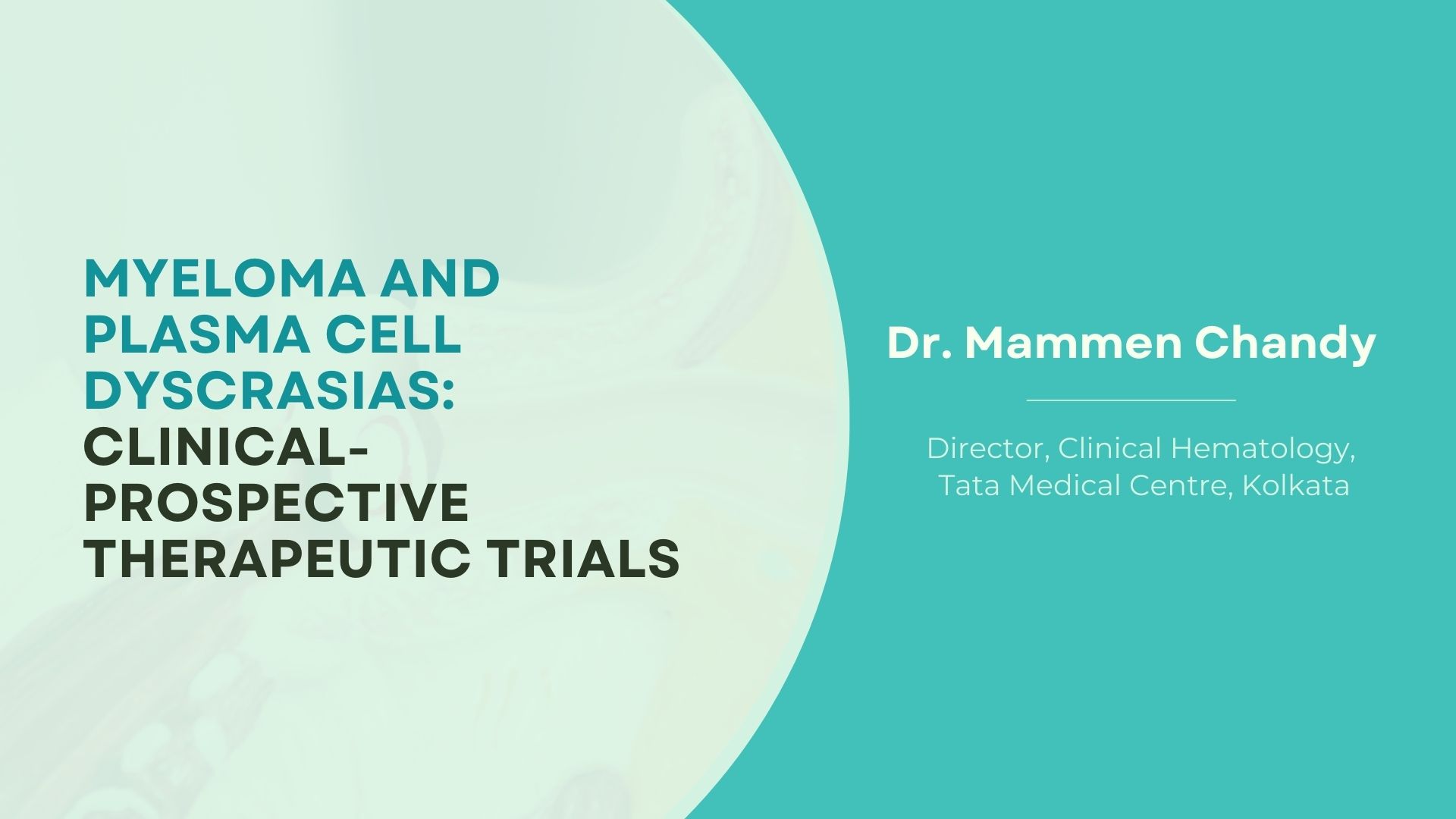 Myeloma and Plasma Cell Dyscrasias: Clinical-prospective Therapeutic Trials