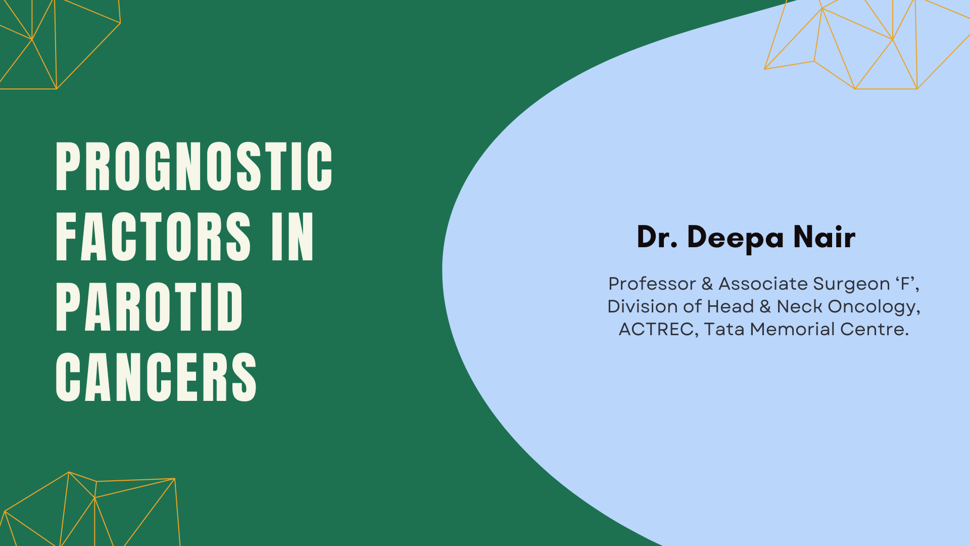 Prognostic Factors in Parotid Cancers: Clinicopathological and Treatment Factors Influencing Outcomes