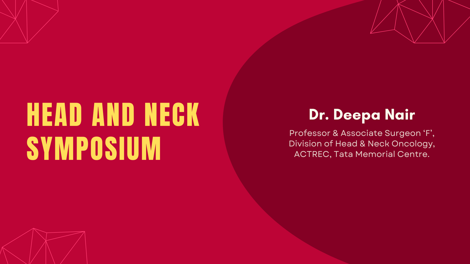 Head And Neck Symposium