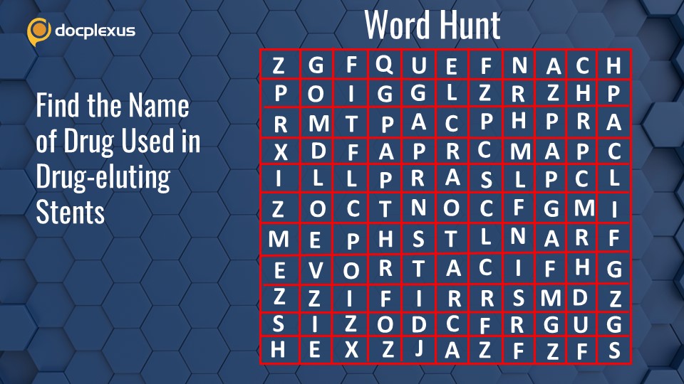 Name the Drug Used in Drug-eluting Stents