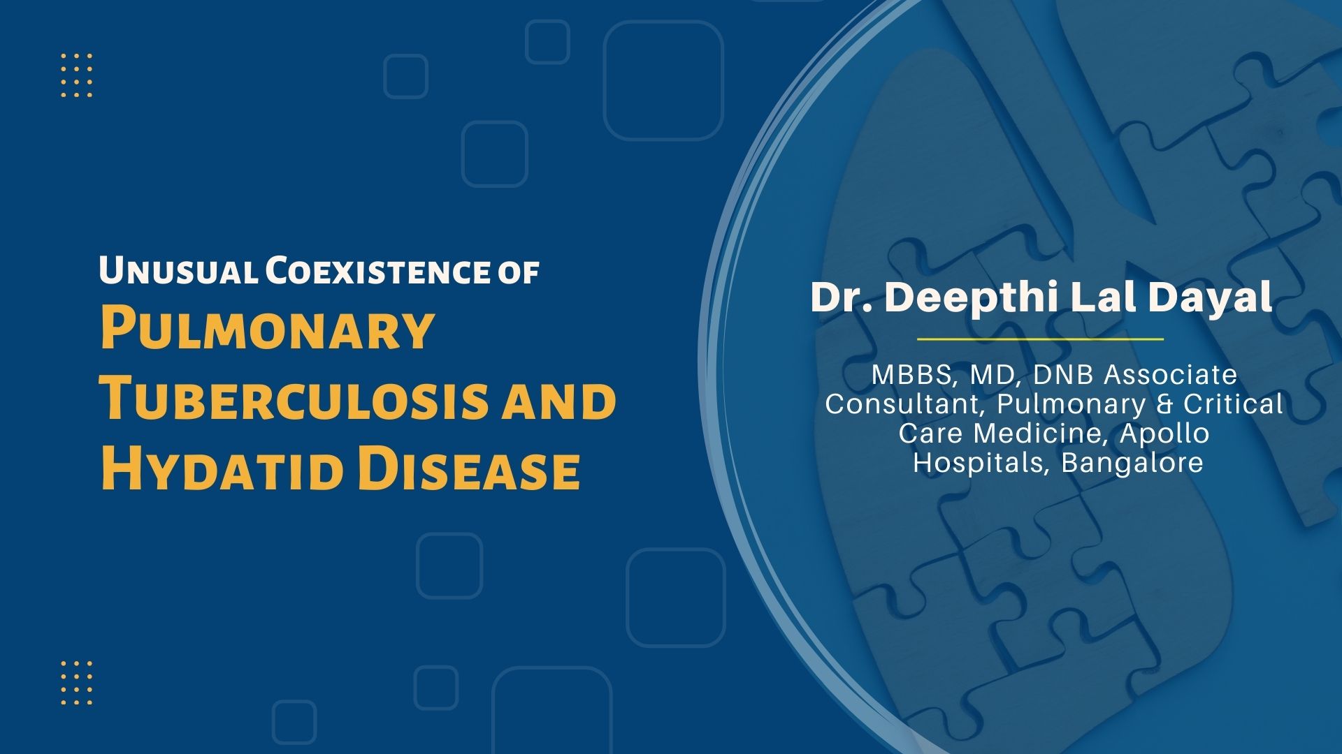 Unusual Coexistence of Pulmonary Tuberculosis  and Hydatid Disease