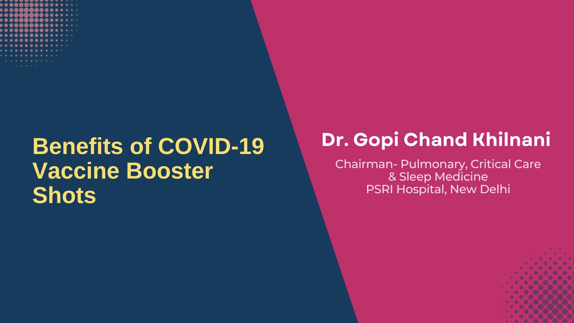 Benefits of COVID-19 Vaccine Booster Shots