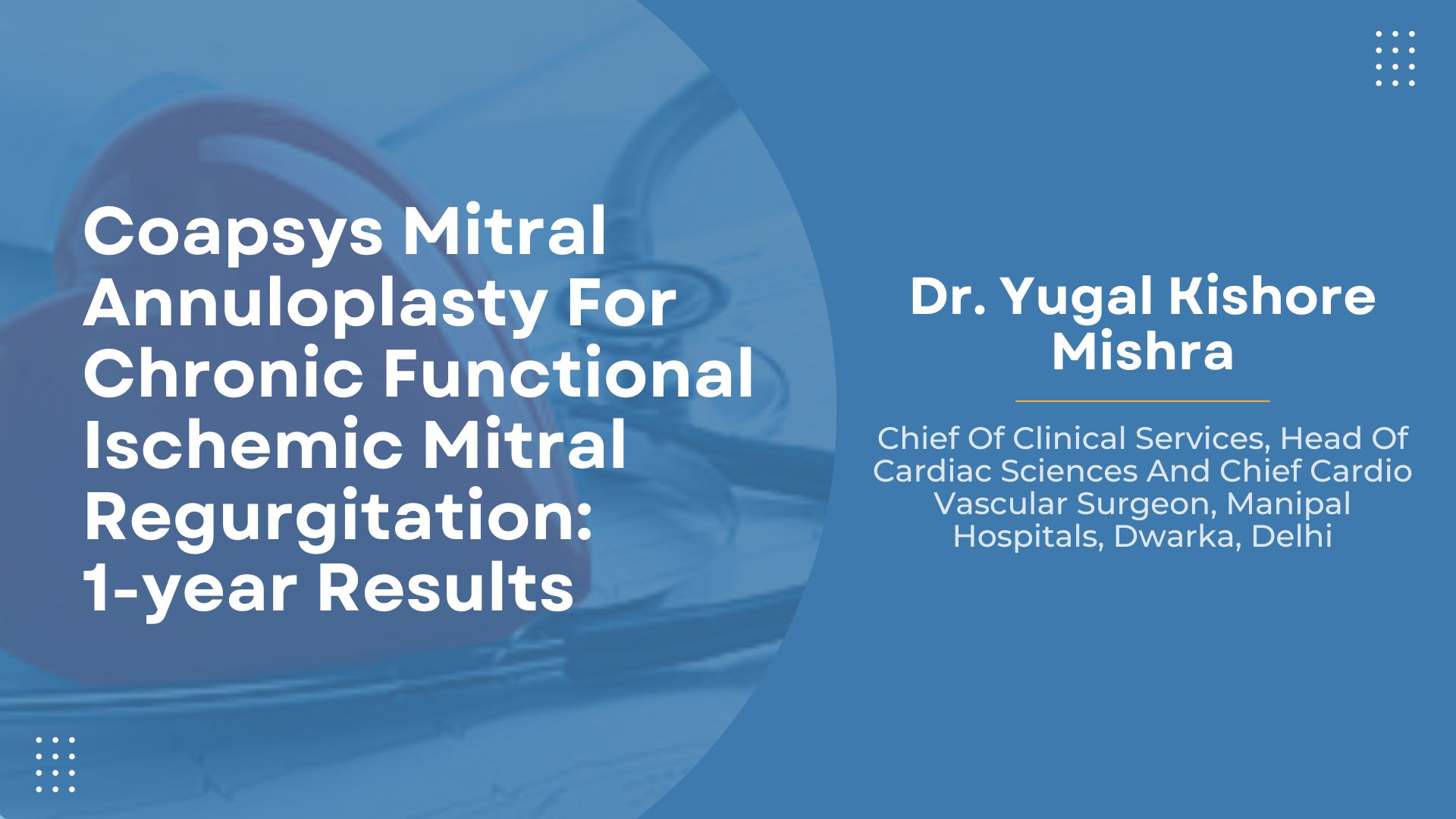 Coapsys Mitral Annuloplasty For Chronic Functional Ischemic Mitral Regurgitation: 1-year Results