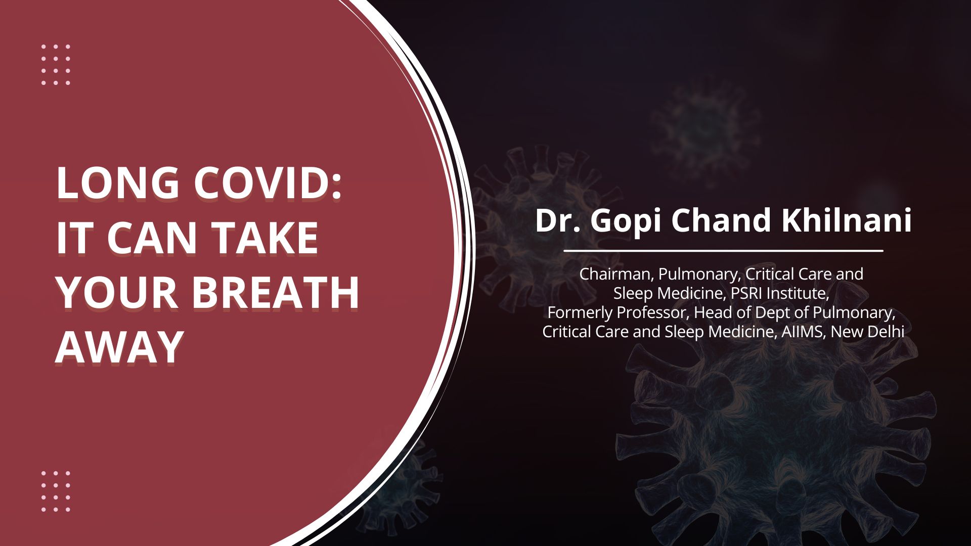 CHEST 2022: Long Covid Can Take Your Breath Away
