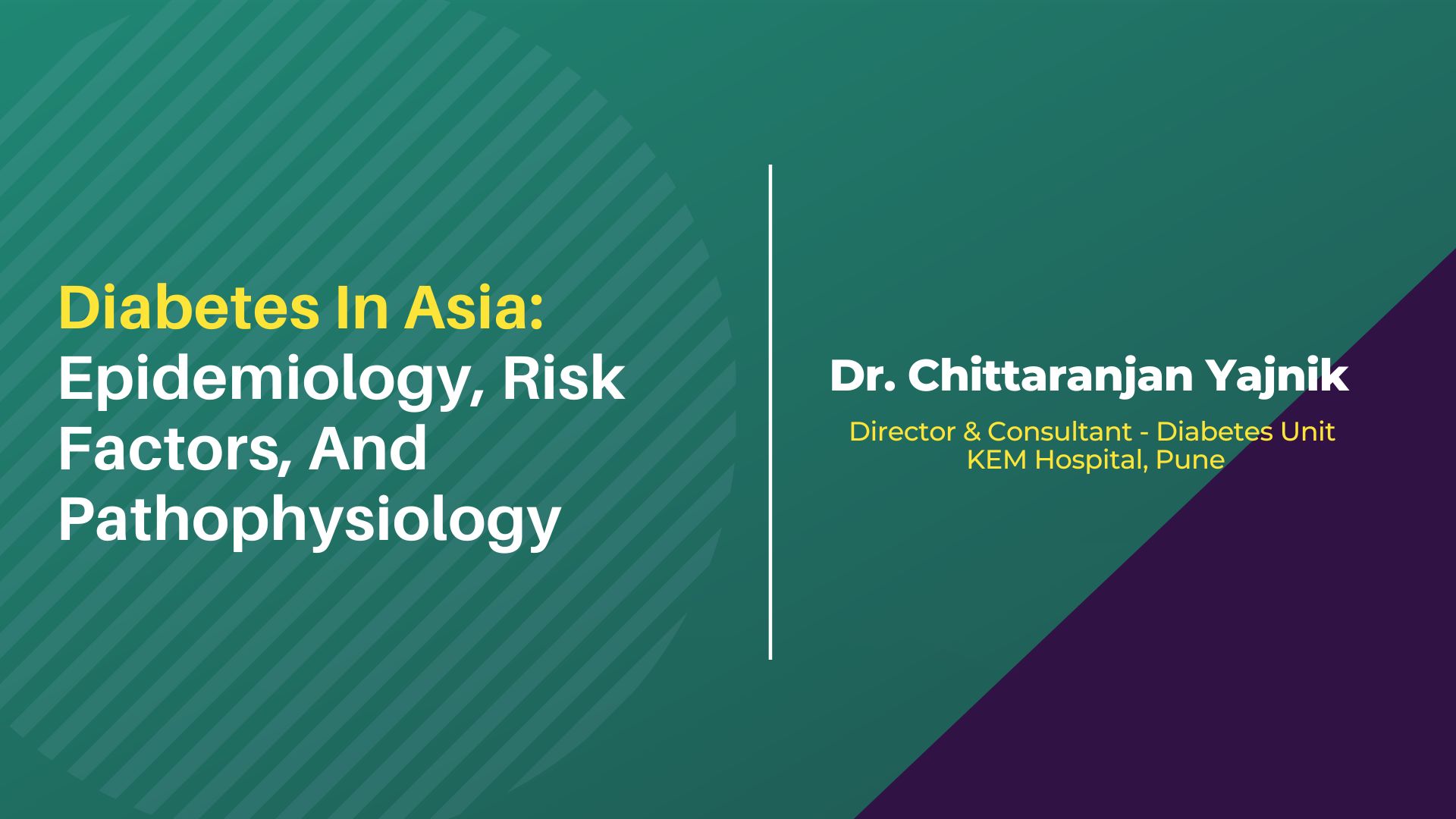 Diabetes In Asia: Epidemiology, Risk Factors, And Pathophysiology