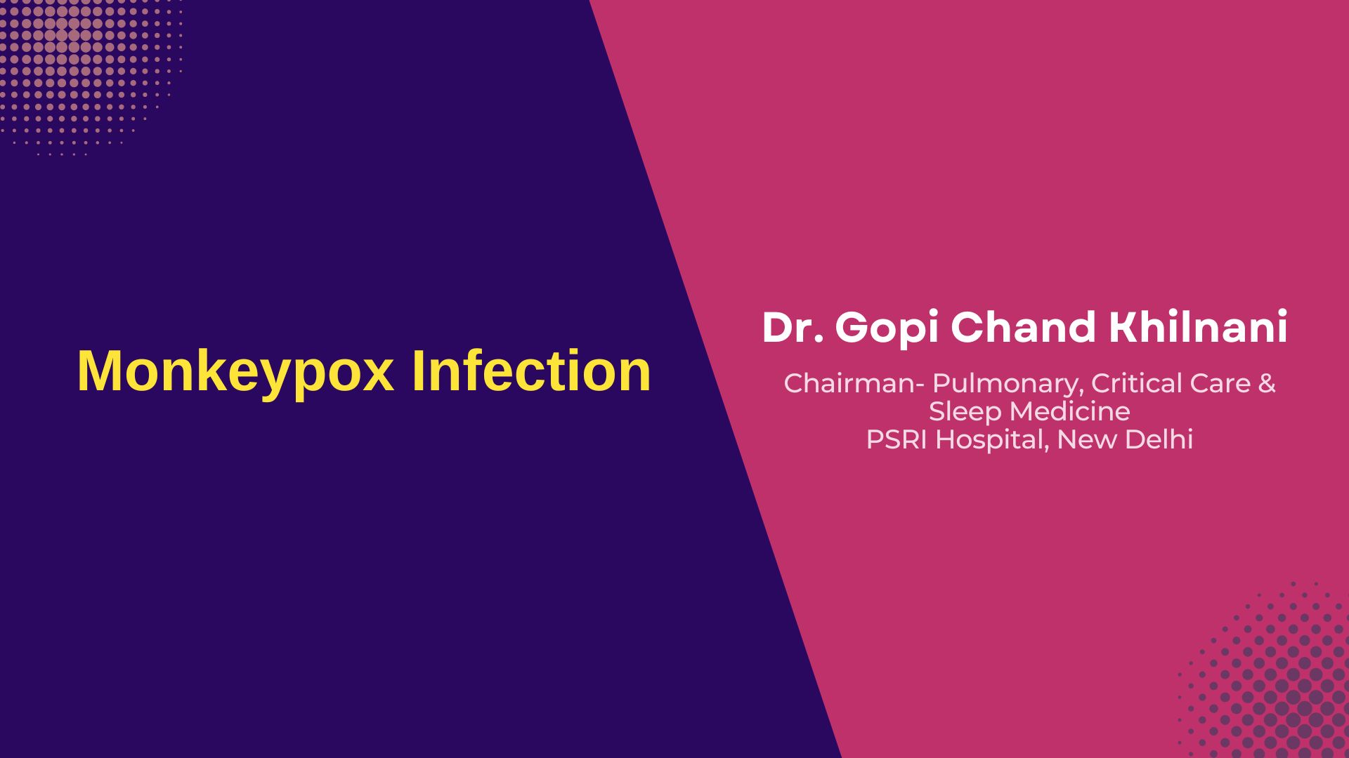 Monkeypox Infection