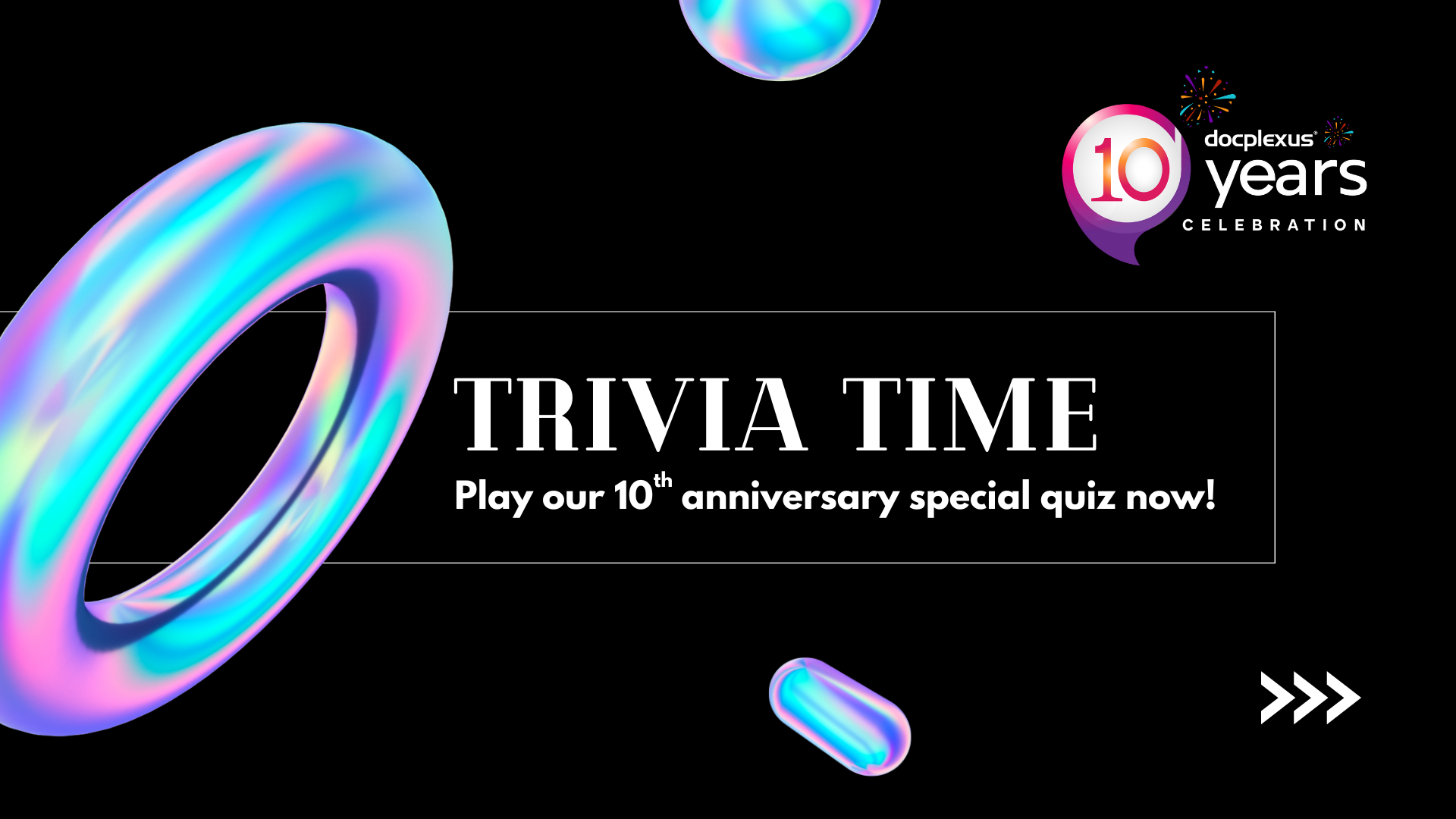 10 Years of a Fabulous Relationship with You: It is Quiz Time!