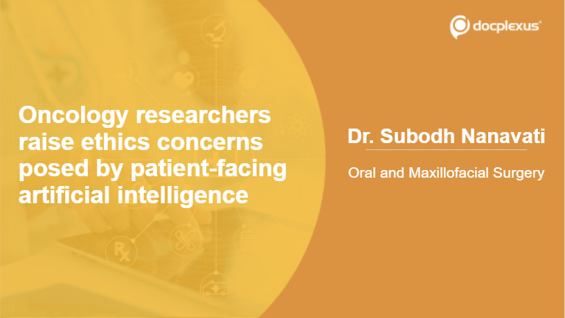 Ethical Concerns in Oncology AI for Patients
