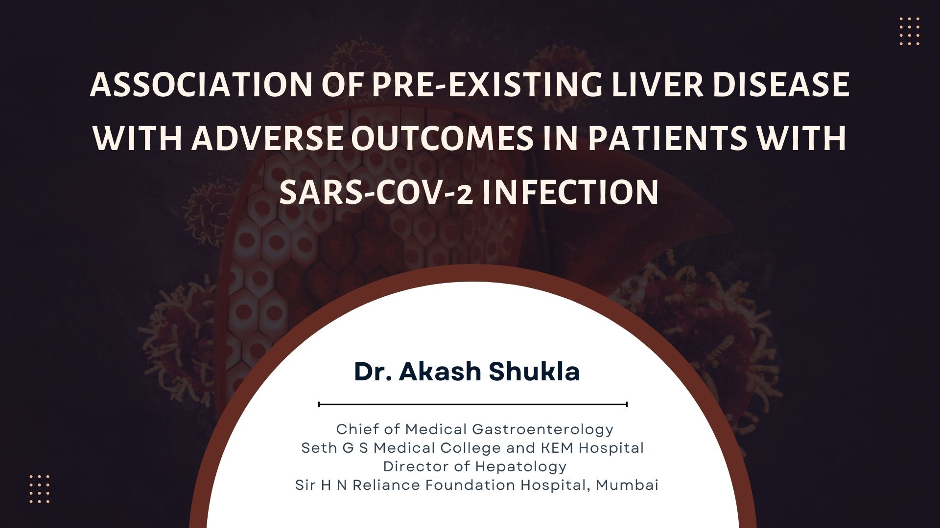 Association of Pre-existing Liver Disease with Adverse Outcomes in Patients with SARS-CoV-2 Infection