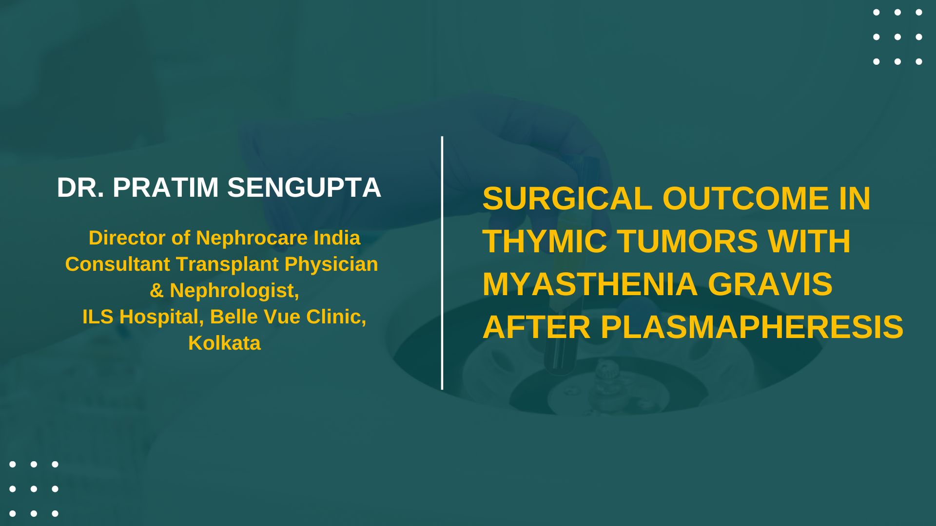 Surgical Outcome In Thymic Tumors With Myasthenia Gravis After Plasmapheresis – A Comparative Study