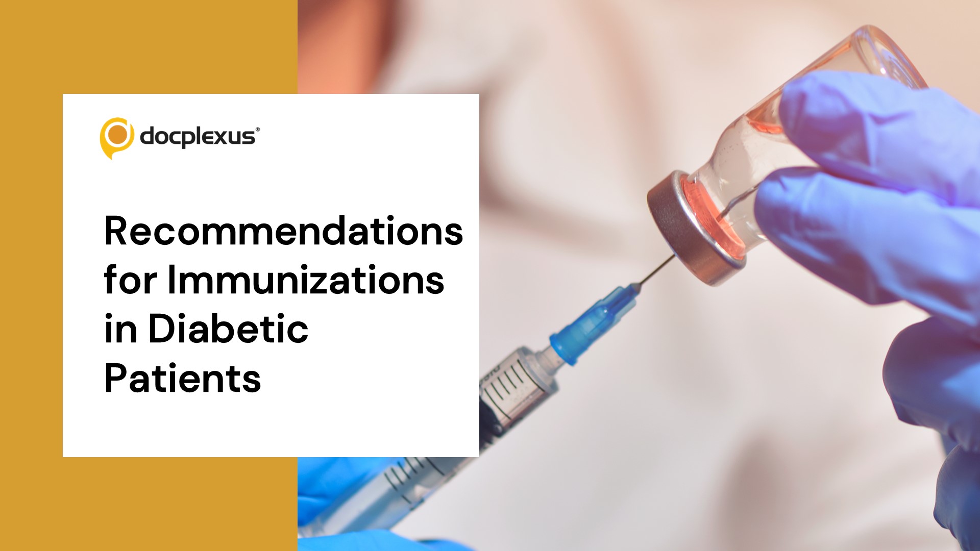 Vaccine Recommendations for Diabetes Patients: ADA (2023)