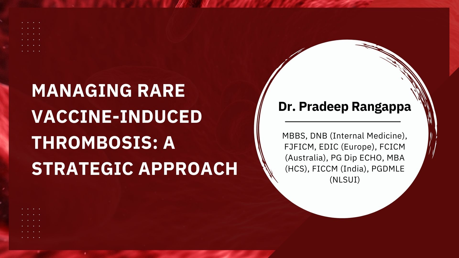 Managing Rare Vaccine-Induced Thrombosis: A Strategic Approach