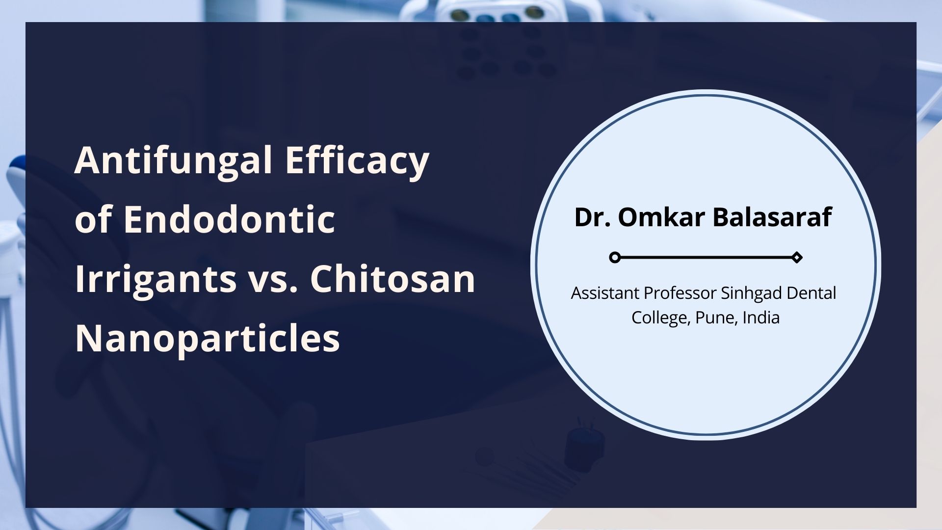 Comparative Evaluation of Antifungal Efficacy of Endodontic Irrigants and Chitosan Nanoparticles