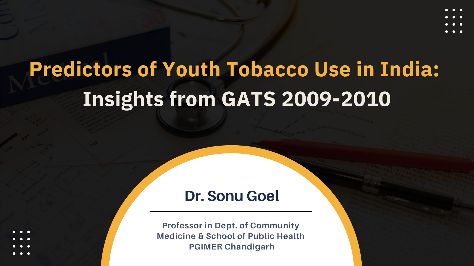 Predictors of Youth Tobacco Use in India