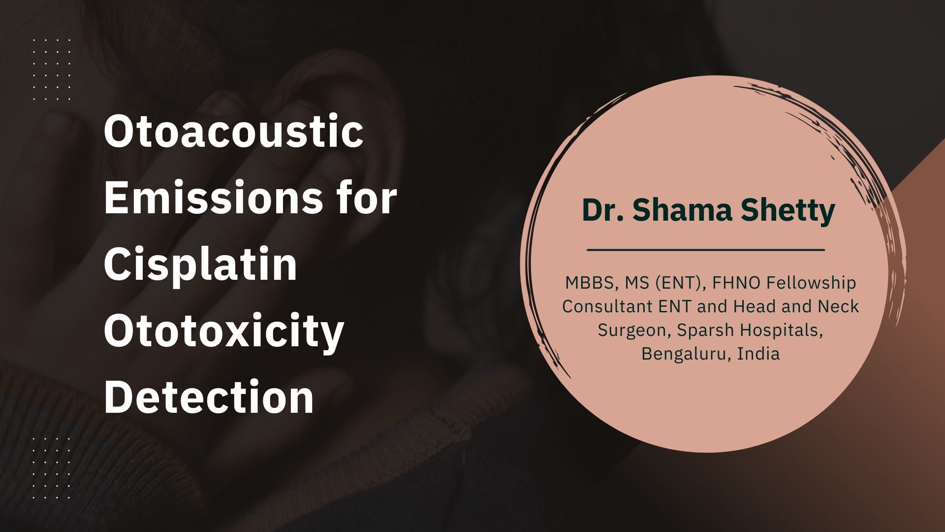 Otoacoustic Emissions for Cisplatin Ototoxicity Detection