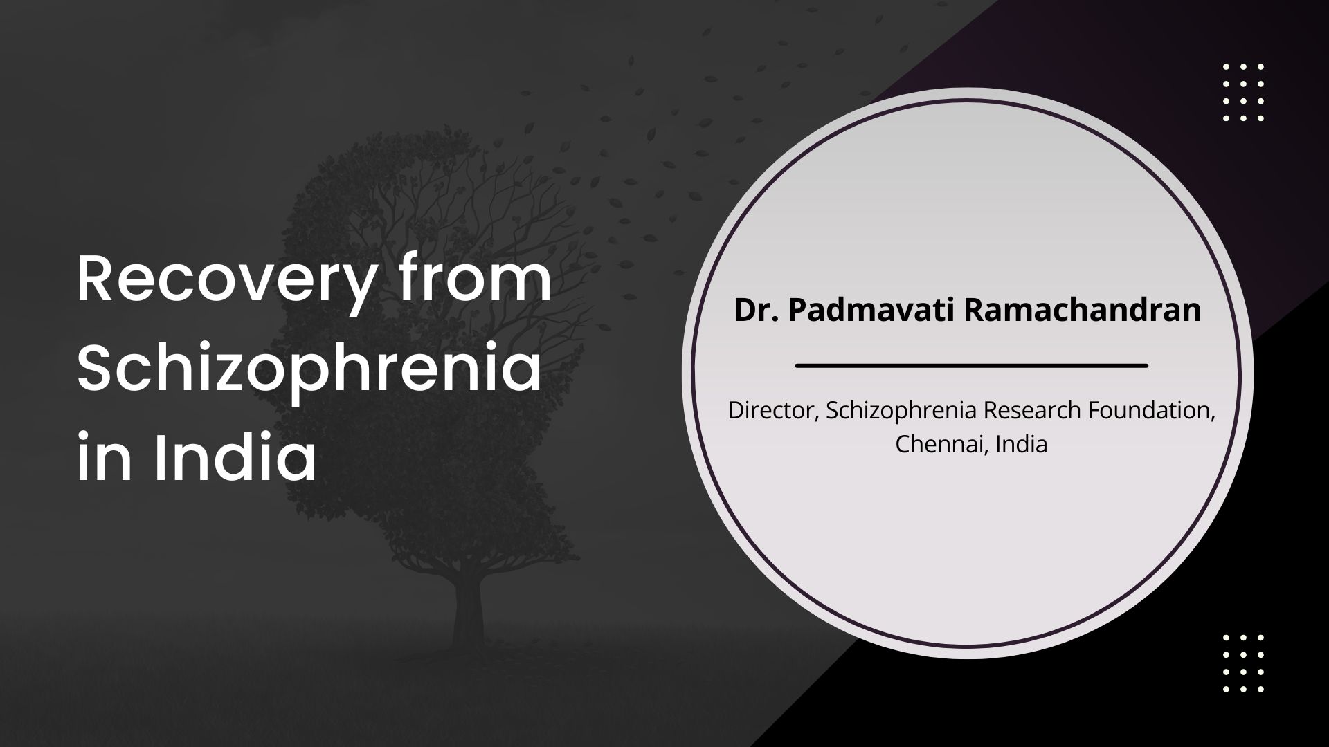 Schizophrenia, Recovery, and Culture: The Need for an Indian Perspective