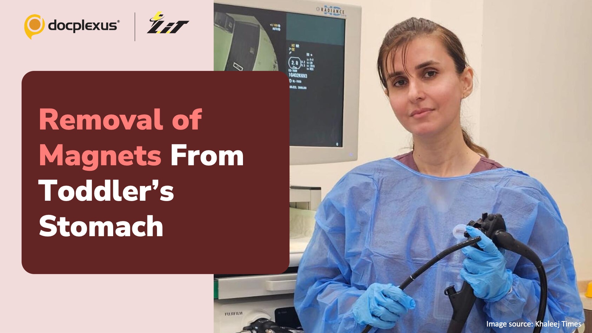 Doctors Remove 17 Magnets from a Two-year-old in the UAE