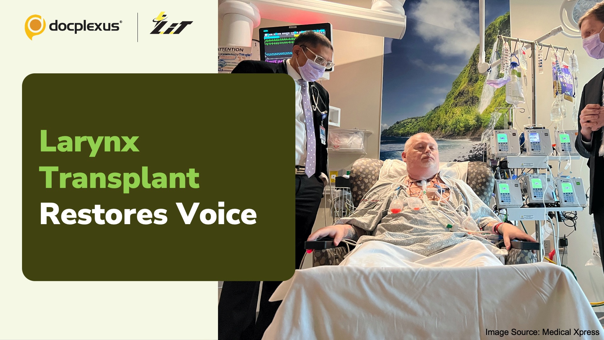 Cancer Survivor Regains Voice After Larynx Transplant